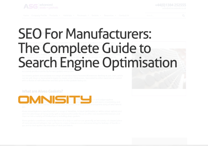 SEO For Manufacturers - Featured Image