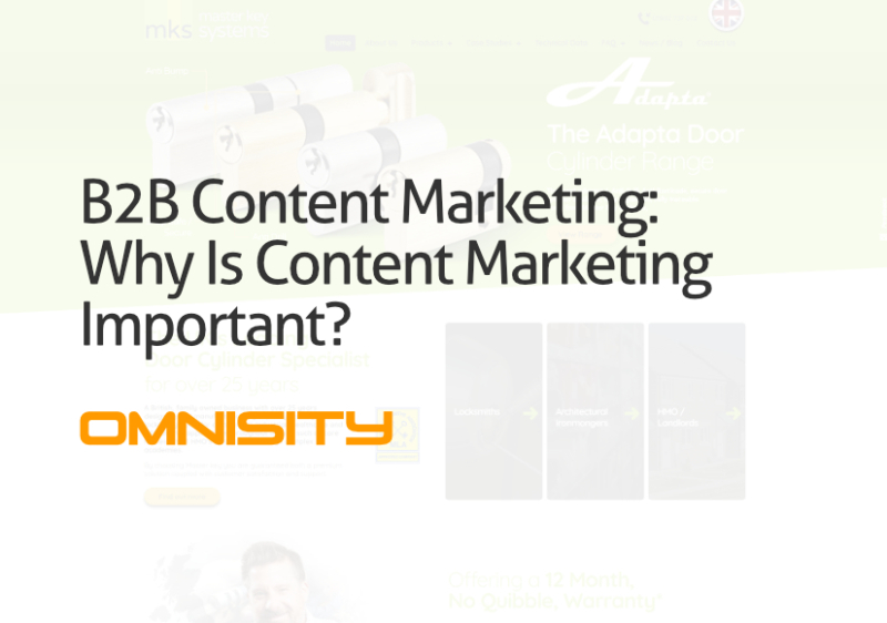 B2B Content Marketing Featured Image